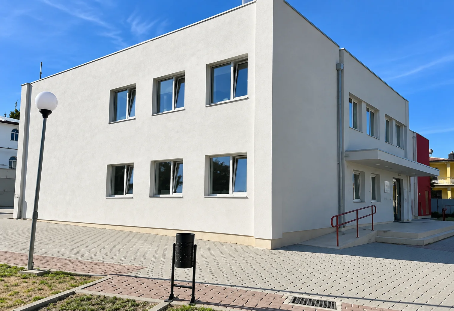 Karpen School and its sports field